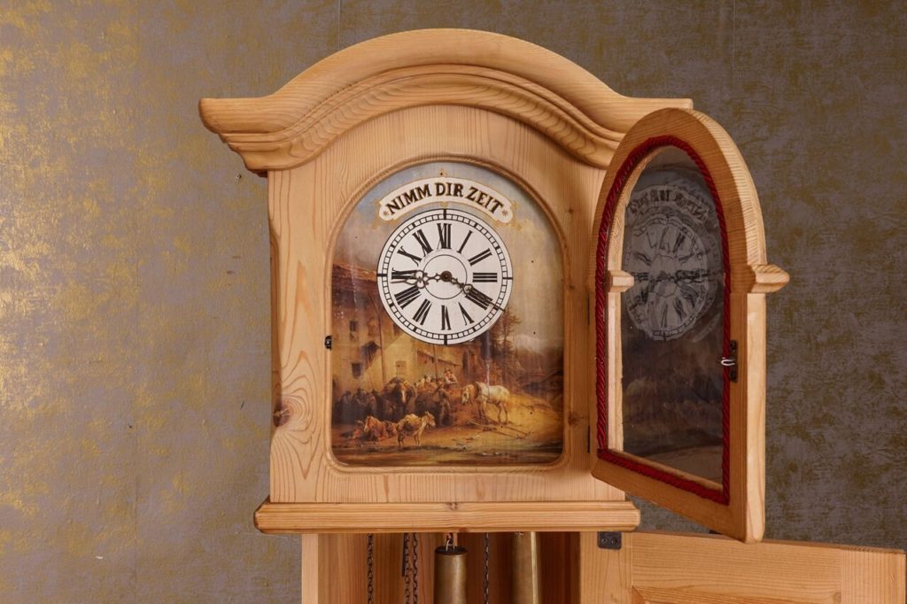 Anno 1900 Hell Antik Standuhr Alpenland Möbel