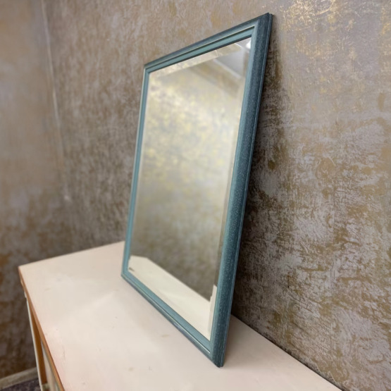 Landhaus Spiegel Altblau | Anno 1700