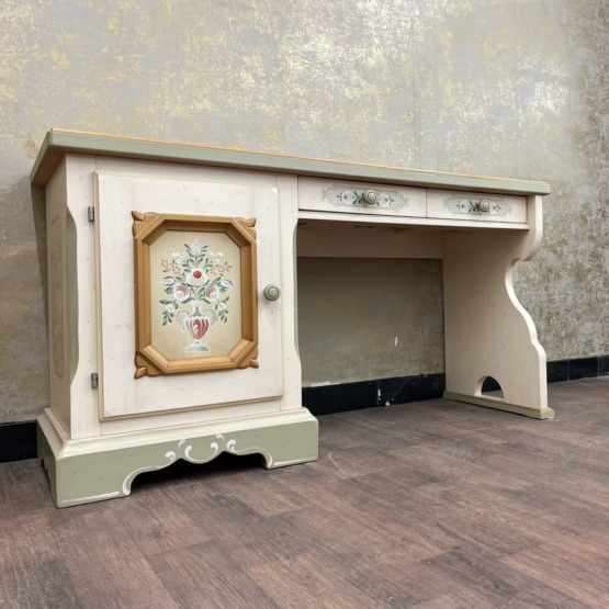 Voglauer Landhaus Schreibtisch Altweiß | Anno 1700