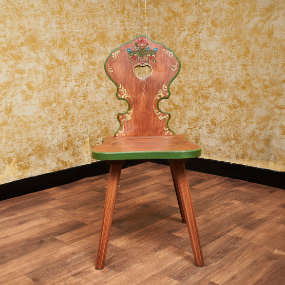 Voglauer Holzstuhl Altrosa | Anno 1800