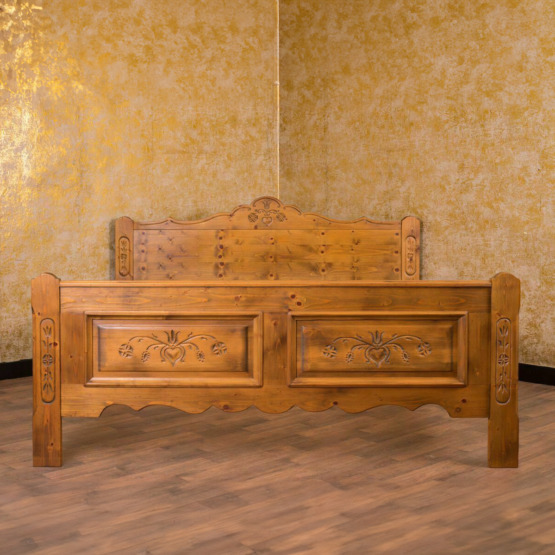 Voglauer Doppelbett 200x200 | Anno 1600