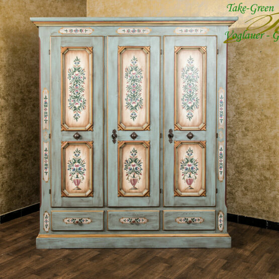 Anno 1700 Altblau Kleiderschrank