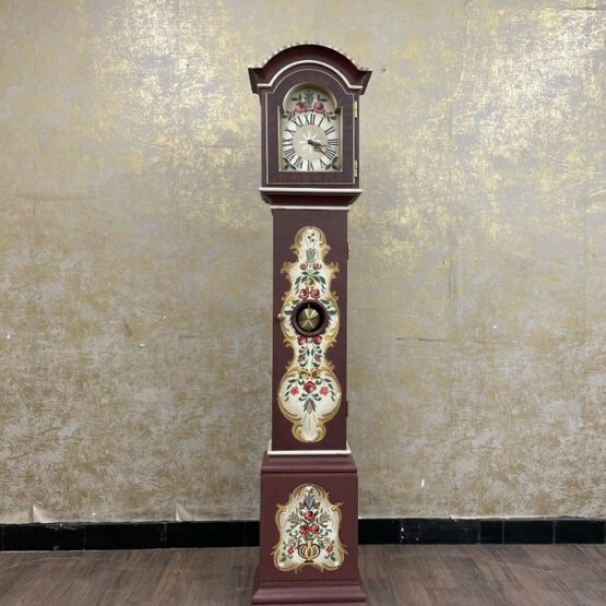 Landhaus Standuhr Pendeluhr Voglauer Antik Stil Bauernschrank