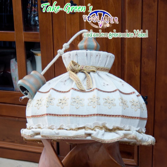 Voglauer Deckenlampe Altblau | Anno 1700