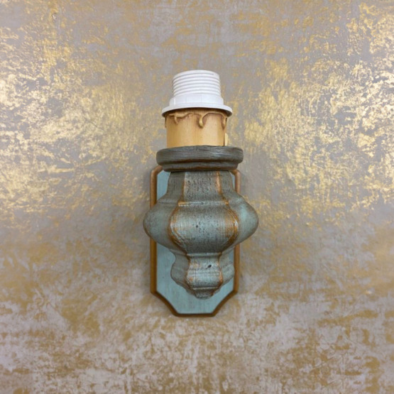 Voglauer Wandleuchte Altblau | Anno 1700