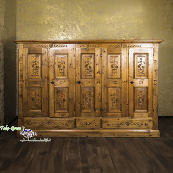 Voglauer Kleiderschrank Braun | Anno 1600