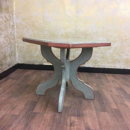 Voglauer Beistelltisch Altblau | Anno 1700