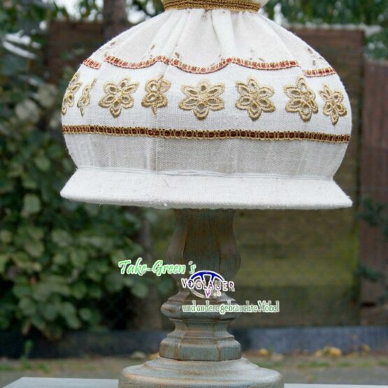 Anno 1700 Altblau Tischleuchte