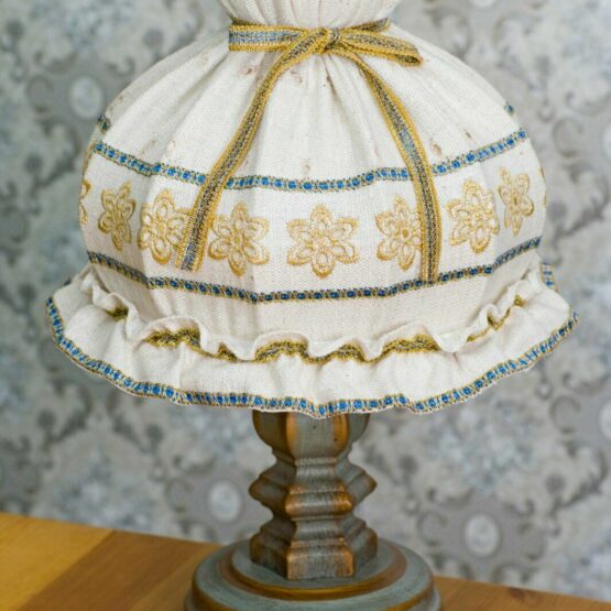 Anno 1700 Altblau Tischlampe