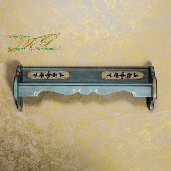 Voglauer Wandregal Altblau | Anno 1700