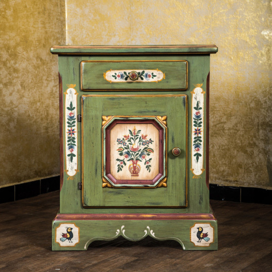 Voglauer Schränkchen Altgrün | Anno 1700