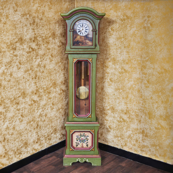 Voglauer Standuhr Altgrün Antik | Anno 1700