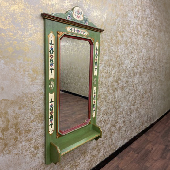 Voglauer Wandspiegel Groß Altgrün | Anno 1700