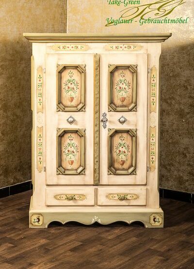 Anno 1700 Altweiss Geschirrschrank