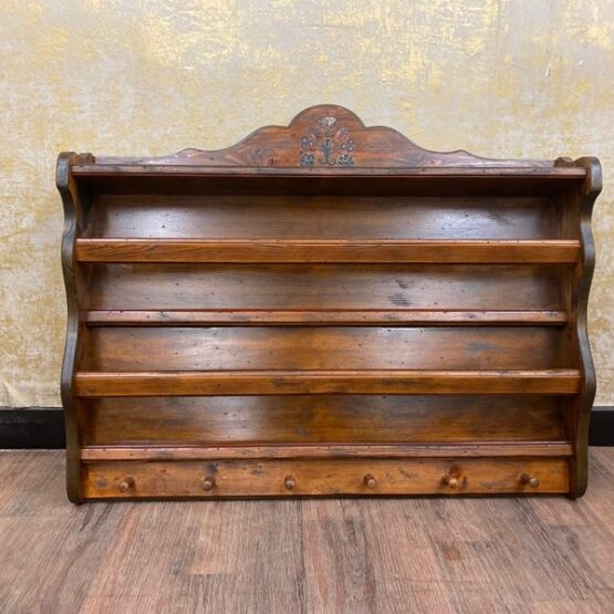 Anno 1700 Braun Antik Tellerregal