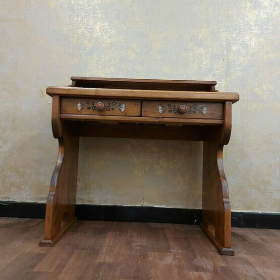 Anno 1700 Fichte Antik Schreibtisch