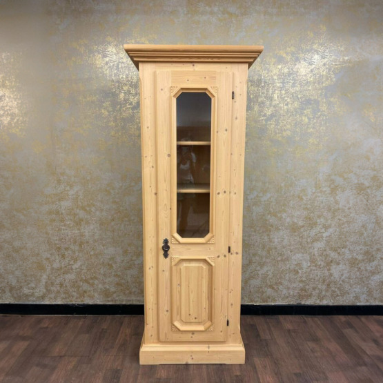 Voglauer Vitrine mit Beleuchtung Hell Antik | Anno 1900