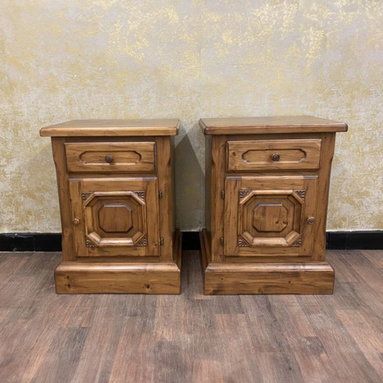 Voglauer Nachttisch Dunkel Antik | Anno 1900