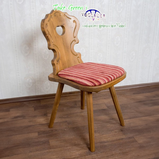 Voglauer Bauernstuhl Gepolstert Massiv | Anno 1600