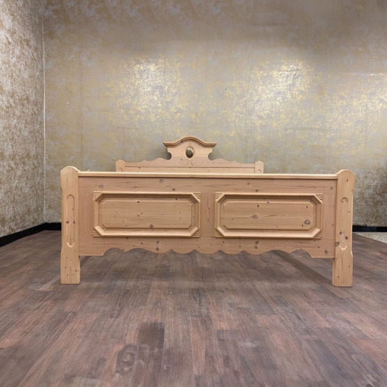 Voglauer Doppelbett Hell Antik | Anno 1900