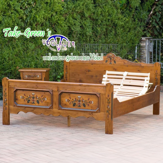 Voglauer Doppelbett Landhaus Antik | Anno 1700