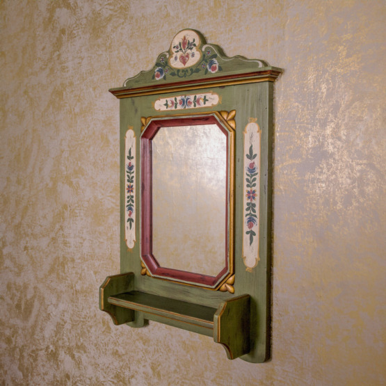 Voglauer Wandspiegel Altgrün | Anno 1700
