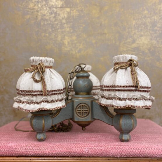 Anno 1700 Altblau Deckenlampe