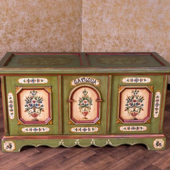 Voglauer Landhaus Kommode Altgrün | Anno 1700