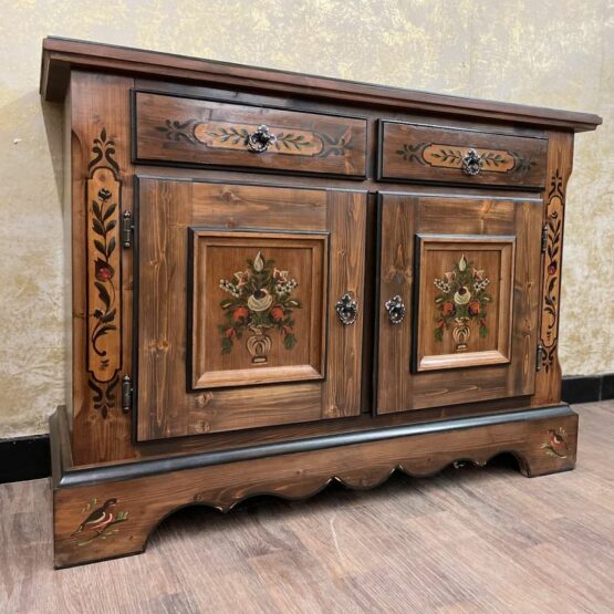 Voglauer Landhaus Kommode Braun Antik | Anno 1800