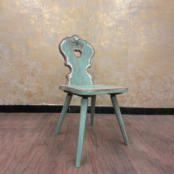 Voglauer Anno 1700 Altblau Landhaus Stuhl Esszimmer Holzstuhl