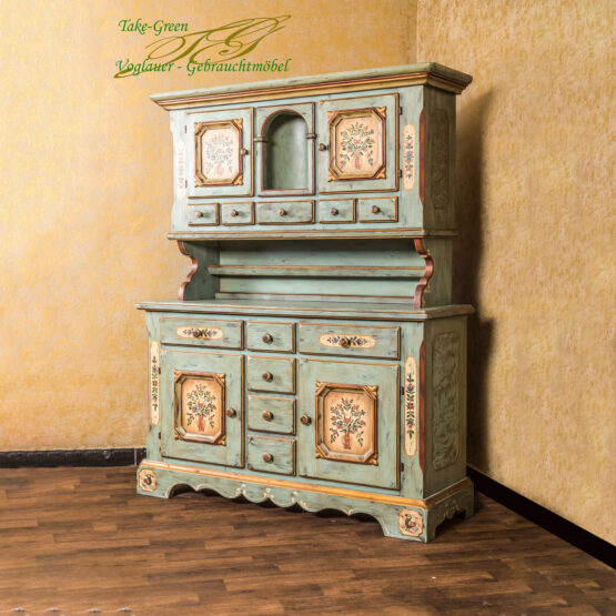 Voglauer Anno 1700 Altblau Buffet Anrichte Bauernschrank Landhaus